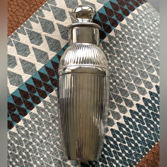 Other - Art Deco Silver Plated Cocktail Shaker VTG